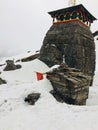 TUNGNATH shiva lord gid heights world& x27;s highest shiva temple Uttrakhand Royalty Free Stock Photo