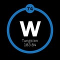 Tungsten chemical element