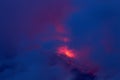 Tungurahua Volcano Eruption Royalty Free Stock Photo
