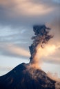 Tungurahua Volcano Eruption Royalty Free Stock Photo