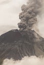 Tungurahua Volcano Powerful Eruption Royalty Free Stock Photo