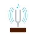 Tuning Fork Icon Royalty Free Stock Photo