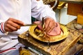 Tunis Medina Artisan, Golden Metalworking, Tunisia