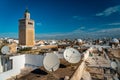 Tunis, Tunisia - Rooftop view at the Zaytuna mosque