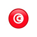 Tunisia flag vector isolated 5