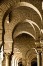 Tunisie. Kairouan. The Great Mosque Sidi Okba Royalty Free Stock Photo