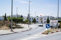 TUNISIA. The street in tunisian town Hammamet Royalty Free Stock Photo