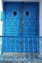 Tunisian balcony Royalty Free Stock Photo