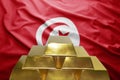 Tunisian gold reserves Royalty Free Stock Photo