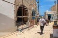 Tunisian people in old east market in Medina quarter in Sousse,