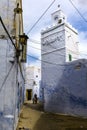 Tunisie. Kairouan. The blue medina Royalty Free Stock Photo