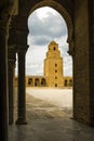 Tunisie. Kairouan. The Great Mosque Sidi Okba