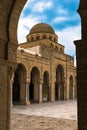 Tunisie. Kairouan. The Great Mosque Sidi Okba Royalty Free Stock Photo