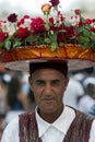 Tunisia. Cap Bon. Nabeul. jasmine seller