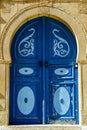 Tunisia. Sidi Bou Said. Typical Traditional door