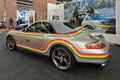 68. IAA Frankfurt 2019 - bb Porsche Porsche 996 Cabriolet Rainbow Royalty Free Stock Photo
