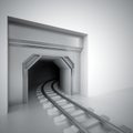Tunnel Royalty Free Stock Photo
