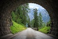 Tunnel in the alps