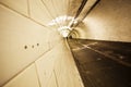 Tunnel below Thames river Royalty Free Stock Photo