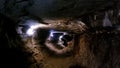 Tunnel in Belum Caves, Kolimigundla, Andhra Pradesh, Royalty Free Stock Photo