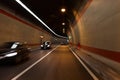 Tunnel and cars Royalty Free Stock Photo