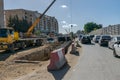 Tunnel construction in Cheraga Royalty Free Stock Photo