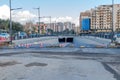 Tunnel construction site in Cheraga, Algiers