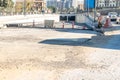 Tunnel construction site in the national road RN 41, Cheraga, Algiers