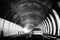 Tunnel crossing in Sicily Royalty Free Stock Photo