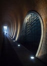 Tunnel by czech architect Josef Pleskot in Deer Moat at Prague Castle