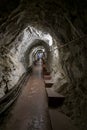 Tunnel at O`Hara`s Battery Gibraltar Royalty Free Stock Photo