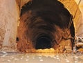 Tunnel Engineering water inrush accident site 3 Royalty Free Stock Photo