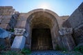 Tunnel entrance in Asklepion. There was a treatment center at the outside of Pergamum Acropolis.