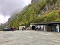 Tunnel entrance of the Kehlsteinhaus, Obersalzberg