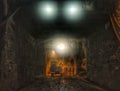 Tunnel Excavation construction site 8 Royalty Free Stock Photo