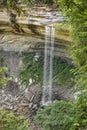 Tunnel Falls Plunge - Indiana Royalty Free Stock Photo