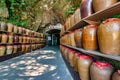 Tunnel 88 -Used for storage of locally distilled alcohol and spirits Royalty Free Stock Photo