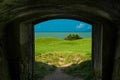 Tunnel at the Fortress of Santa Cruz