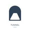 tunnel icon in trendy design style. tunnel icon isolated on white background. tunnel vector icon simple and modern flat symbol for Royalty Free Stock Photo