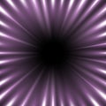 Tunnel of light, purple color