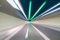 Tunnel motion blur