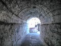 Tunnel in the New fortress of Corfu