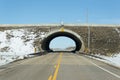 Tunnel over a two lane tunnel