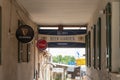 Tunnel passage under the stone house to the private bar Beer Garden - The Hobbit in Zikhron Yaakov city in northern Israel