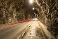 Tunnel Road in Gibraltar