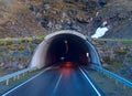 Tunnel on the road