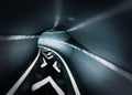 Tunnel road transportation Royalty Free Stock Photo