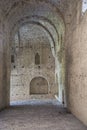 Tunnel in the Rozafa Castle Royalty Free Stock Photo