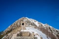 Tunnel to Njegos mausoleum on Mount Lovcen