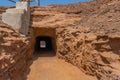 The tunnel to the Salinas de Pedra de Lume, old salt lakes on Sal Island